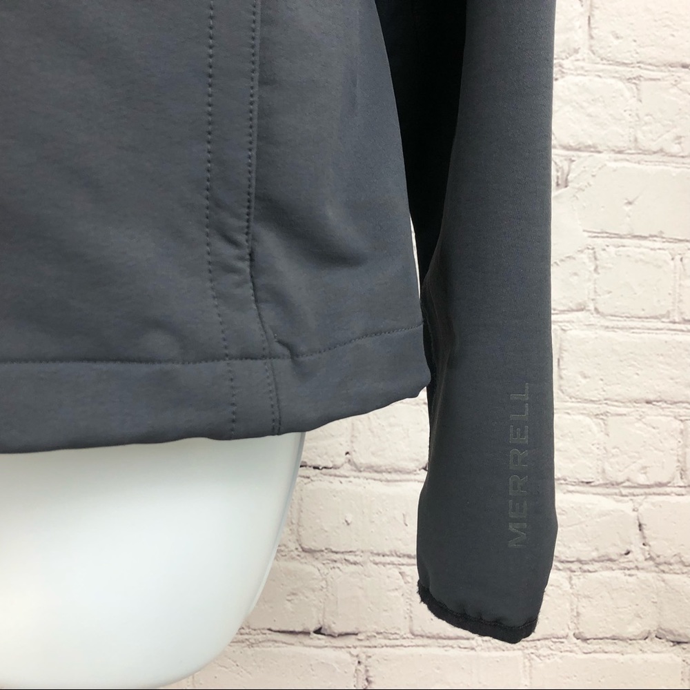 Merrell Lightweight Black Zip-Up Jacket Size Small - image 3